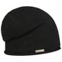 Bonnet Beanie avec Paillettes by Seeberger noir