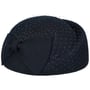 Chapeau en Laine Valenja Pillbox by Seeberger bleu foncé