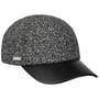 Casquette Tweedy by Seeberger noir-blanc