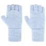 Gants sans Doigts Alova Soft by Seeberger bleu clair