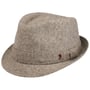 Chapeau en Laine Risco Trilby by Alfonso D’Este beige