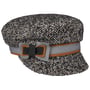 Casquette Marin Uranos Captain by bedacht marron-bleu