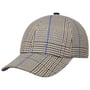 Casquette Atropos Houndstooth by bedacht beige-bleu