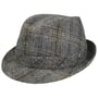 Chapeau en Laine Overcheck Trilby by Lierys gris