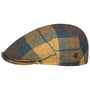 Casquette Capri Colour Check by Lierys bleu-jaune