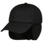 Oreillettes Waxed Casquette de Baseball Avec by Lipodo noir