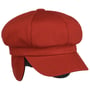 Casquette Gavroche Soft Herringbone by Lipodo rouge