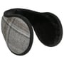 Cache-Oreilles Earband Check by Lipodo bleu foncé
