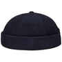 Bonnet Docker en Velours Côtelé by Lipodo bleu foncé