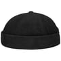 Bonnet Docker en Velours Côtelé by Lipodo noir