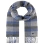 Écharpe en Laine John Hanly Check by Lierys bleu
