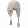 Bonnet Péruvien Alpaga by Lierys gris clair