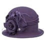 Chapeau Cloche Amelia by Lierys lilas