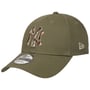 Casquette 9Forty Camo Logo Infill NY by New Era olive