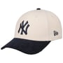 Casquette en Velours 9Forty Twotone NY by New Era bleu foncé