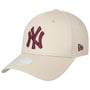 Casquette 9Forty Properties MLB NY by New Era blanc crème