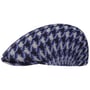 Casquette Houndstooth 507 by Kangol bleu-gris