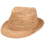 Chapeau de Raphia Crochet Trilby by McBURN nature