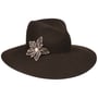 Chapeau pour Femme Hillary Flower by Mayser marron foncé