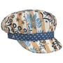 Casquette Gavroche Orvella Flowers by Lierys beige-bleu