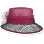 Chapeau de Fête Cadrissa Sinamay by McBURN fuchsia