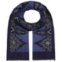 Etamin-Schal by McBURN bleu foncé