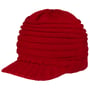 Bonnet en Tricot avec Visière Narevya by McBURN rouge
