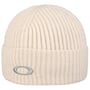 Bonnet Beanie Ellipse Ribbed by Oakley blanc crème