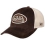 Casquette Twotone Cord Trucker by Von Dutch marron