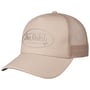 Casquette Trucker Uni Rubber Patch by Von Dutch beige clair