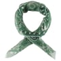 Foulard en Soie Paisley by Fraas vert foncé
