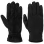 Gants en Cuir Uni Cord by Barts noir