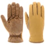 Gants en Cuir Uni Cord by Barts moutarde