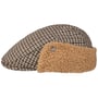 Casquette Monzonite Houndstooth by Barts marron