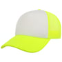 Casquette Rapper des Années 70 jaune au néon