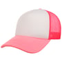 Casquette Rapper des Années 70 pink au néon