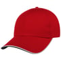 Casquette Zoom Piping Sandwich rouge
