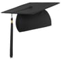 Coiffe de Diplômé Flexible by Lierys noir