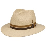 Chapeau Panama Mayser Milz - Tour De Tête 55 Cm - Paille Brune - Occasion, éco-responsable