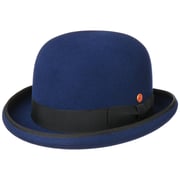 Mayser Chapeau Melon Viril Femme/Homme - Made in The EU pour Homme en Feutre de Laine avec Ruban Gros Grain, Passepoil Automne-Hiver, Bordeaux, 59 Mayser Chapeau Melon Viril Femme/Homme - Made in The EU pour Homme en Feutre de Laine avec Ruban Gros Grain, Passepoil Automne-Hiver, Bordeaux, 59