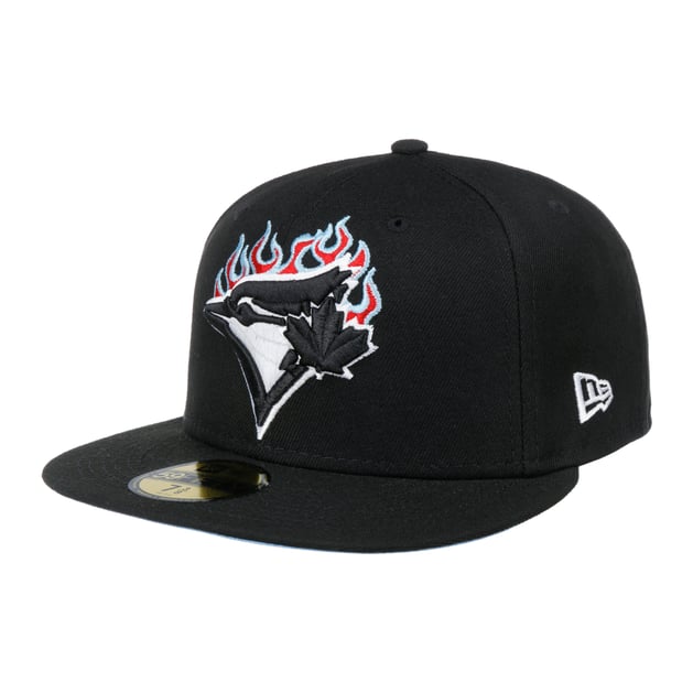 Casquette New Era 59FIFTY Toronto Blue Jays - Noir Et Blanc, Taille 7 1/4, Neuve