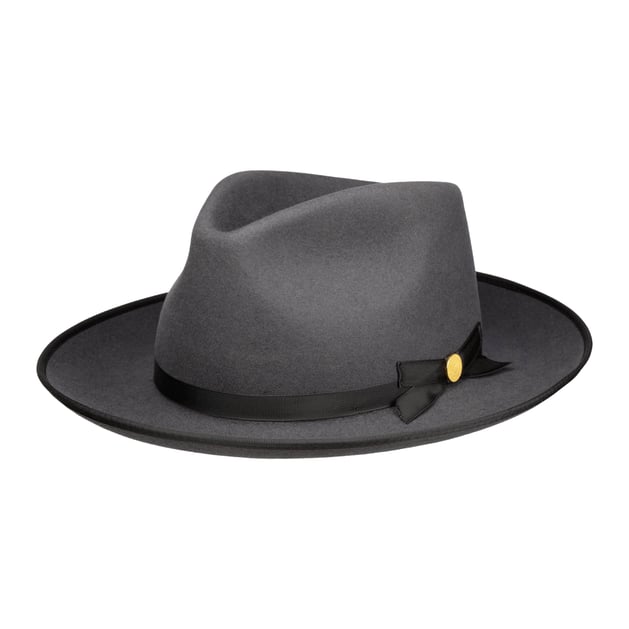Chapeau Fedora en Laine Feutrée Hydrofuge Tessa gris SUNDAY AFTERNOONS